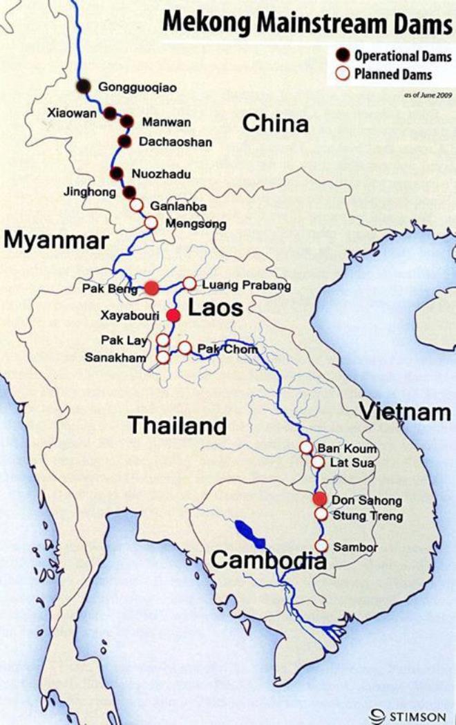 thủy điện Mekong